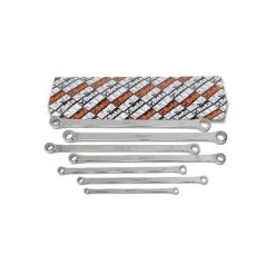 Beta Tools Beta 88/S7 7 Piece Extra-Long Flat Metric Double Ended Ring Spanner Set 8-24mm