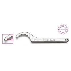 Beta Tools Beta 99 Hook Spanner With Square Nose For Ring Nuts 16 -18-20mm