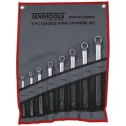 Teng Tools Teng 6308MM Double Ring Spanner Set