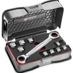 Facom 464.J1A 11 In 1 Ratchet Sanner /Socket Set