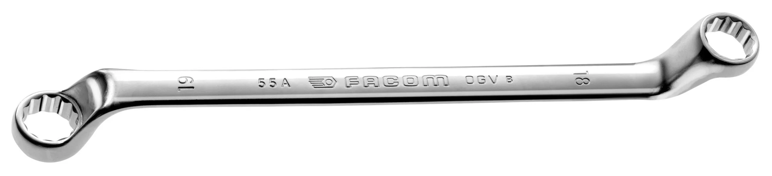 Facom 55A.18X21 Metric OGV Offset Ring Wrench - 18 X 21mm
