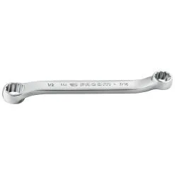 Facom 56A.7/16X1/2 10° Offset Short Double Ended Ring Spanner 7/16" X 1/2" AF