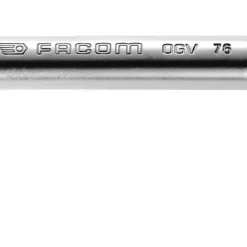 Facom 76.29 Angled L- Shaped Open-Socket Wrench - 29mm. 12 Point Sockets, With "Through Hole" On Sho