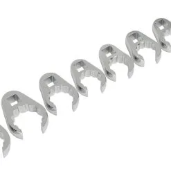 Sealey Tools AK5981 8 Piece 1/2" Drive Metric Crow Foot Spanner Set 20-32mm